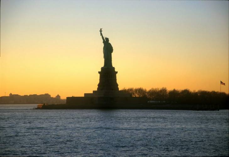 Ny03-20 sullo Staten Island ferry